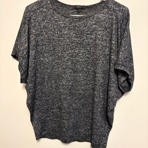 Quince Gray Short Sleeve Top S